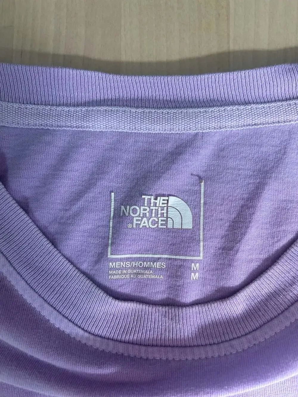 The North Face Men's Short Sleeve Garment Dye T-Shirt in Lupine Purple